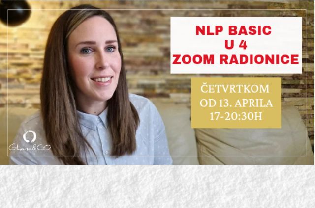 NLP Basic ZOOM radionice